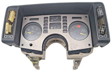 1984-1988 Pontiac Fiero Instrument Cluster w Dash Trim + Wiring 25077762 OEM * picture