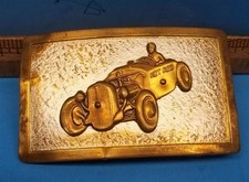 Vintage 1950's-32 Ford- HOT ROD Roadster BELT BUCKLE - Rare picture