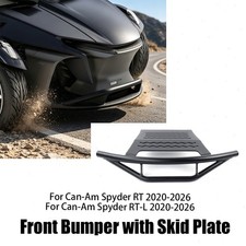 Aluminum Anti‑Collision Front Bumper Skid Plate Cover For Can‑Am Spyder RT 20-26 picture