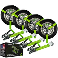 Lasso Car Tie Down - Flat Hooks - 2