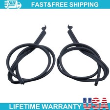 New Left Right Pair Front Door Body Weatherstrip Seal fits 2003-2009 Hummer H2 picture