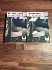 WeatherTech No-Drill MudFlaps Set 110067 & 120067 Front Rear GMC Acadia 17-23 picture