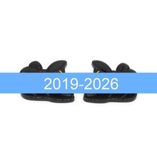 2Pcs 3D For 2020-2023 6.4L Super Bee Badges Gloss Black Scat Pack Emblems picture