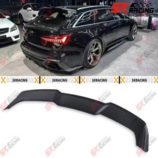 For Audi RS6 Avant 2021-2026 Carbon Fiber/Unpainted FRP Rear Roof Spoiler Wing picture