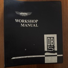 Aston Martin DB5 Workshop Manual picture