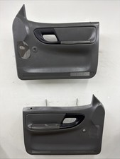 1995-2001 Ford Ranger Set Of Front Interior Manual Door Panels OEM Dark Gray picture