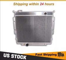 3Rows For 1983-1994 Ford F250 F350 F59 Super Duty 6.9L 7.3L V8 Aluminum Radiator picture