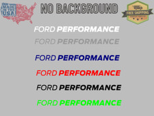Fits FORD PERFORMANCE Vinyl Decal Sticker Car Truck Window picture