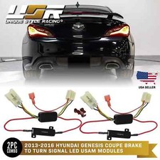 Turn OE Tail Light LED to Turn Signal Module Pair For 13-16 Genesis Coupe 2 Door picture