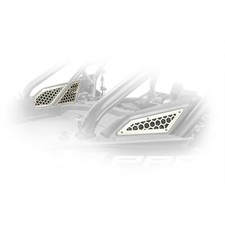 DRT Polaris RZR Pro XP 2020+ Air Intake / Clutch Vent Aluminum Grill Bezel picture