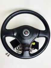 Nissan OEM Skyline GT-R BNR34 Steering Wheel Silver Stitch Genuine JDM R34 GTR picture