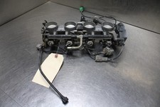03-04 KAWASAKI NINJA ZX6R Throttle Bodies Fuel Injectors picture