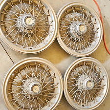 4 Vintage Chevy Caprice Classic hubcaps picture