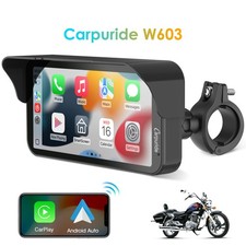 Carpuride W603 Wireless Portable Motor Stereos Carplay Android Auto BT Audio GPS picture