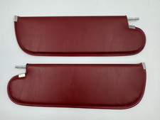 Burgundy Red Claret Sunvisor Set for 1964-1967 Pontiac LeMans Hardtop Wagon picture
