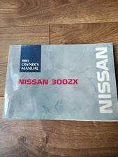 1991 Nissan 300ZX Owners Manual Original picture