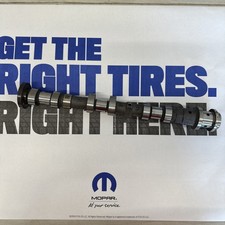 Genuine Mopar Oem Left Side Exhaust Camshaft 5048029AD 3.6L Jeep Ram Dodge picture