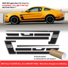 BOSS 302 Laguna Seca side stripes decals for Ford Mustang 2005 - 2014 picture