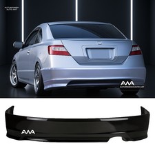 Fit 06-11 Honda Civic 2Dr Coupe HFP Style Unpainted Rear Bumper Lip Spoiler picture