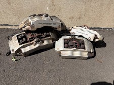 Brembo 18Z Front Rear Brake Calipers Audi Porsche Vw RED OEM set. S4b5 Swap picture