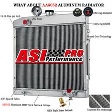 3Row Radiator fit 1968-72 Mercedes Benz S-Class W108 W109 Coupe W111 300 SEL AT picture