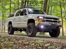 Black Paintable 00-06 GMC Yukon XL OE Style Fender Flares Full Set 4 picture