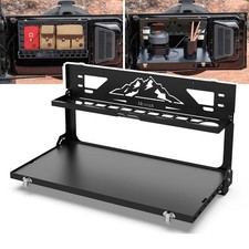 For 2021-2026 Ford Bronco Foldable Tailgate Table Double-Layer Cargo Shelf, Alu picture