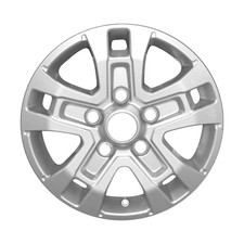 Reconditioned OEM Aluminum Wheel 16x6 Painted Sparkle Silver picture