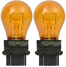 Sylvania 4157NA 3157A 3157NA 28/7W Two Bulbs Front Turn Signal Park Replace Fit picture
