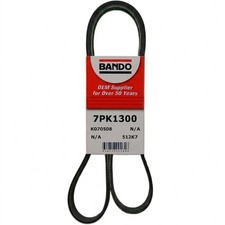 Bando 7PK1300 Serpentine Accessory Drive Belt 7 Rib 1300mm 512K7 picture