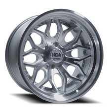 20x11 Luxxx HD LHD PRO 5 Gloss Silver Machined Machined Lip Wheel 6x5.5 (-33mm) picture
