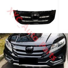 ✨ ShinnyBlack Front Bumper Grill Grille For Honda Crosstour 2013-2015  picture
