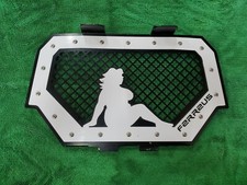 Ferreus Custom Stainless Steel Hot Naked Lady RZR Grille Insert Made in USA  picture
