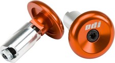 ODI Aluminum Bar End Plugs Orange picture