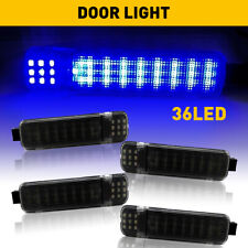 4pcs Blue LED Door Courtesy Light For Chevrolet Tahoe Cadillac Escalade 1995-06 picture