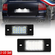 1-10x White SMD LED Rear License Plate Light for 03-10 Porsche Cayenne 955/957 picture