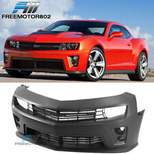 Fits 10-15 Chevy Camaro ZL1 Front Bumper Cover Conversion + Grilles + Fog Lights picture
