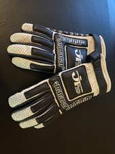 vintage style  JT Racing black and white gloves NEW mx motocross size xl picture