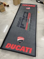 For Ducati 100th Sports Garage Mat TPR Antislip Heavy Duty Rug Carpet picture