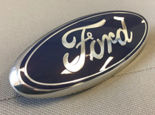 NEW 10-11-12 Ford Taurus Front Grille OEM Emblem Blue Oval picture