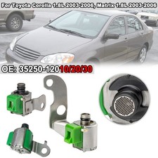 3Pcs S1 & S2 & SL Transmission Shift Solenoid Kit For Toyota Corolla/Matrix 1.8L picture