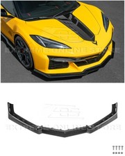Z07 Package ABS Plastic - CARBON FLASH Front Lip Splitter 23-Up Corvette C8 Z06 picture