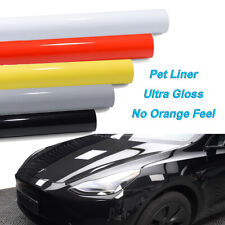 Premium Ultra Gloss PET Liner Self Adhesive Vinyl Wrap Air Release Bubble Free picture