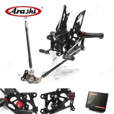 fit Honda CBR600RR 2007 2008 Arashi Racing Footrest Rearsets Foot Pegs for Rider picture