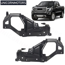 Pair Front Bumper Bracket Outer Fit 2019 2020-2022 GMC Sierra 1500 Left & Right picture