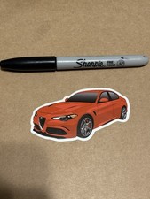 Alfa Romeo Sports Car Sticker picture