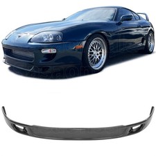 Front Bumper Lip Spoiler For 93-98 Toyota Supra Turbo MK4, Black PU TRD V2 Style picture