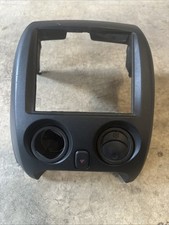 2000-2005 MITSUBISHI ECLIPSE DASH RADIO SURROUND TRIM BEZEL PANEL VENTS BLACK picture