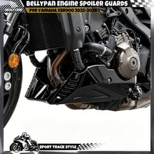 WOLFLINE Bellypan Engine Spoiler Guard For Yamaha XSR900 2022-2026 Cover Black picture