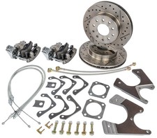 JEGS GM 10/12 Bolt Rear Disc Brake Conversion Kit for Select 1968-1974 GM picture